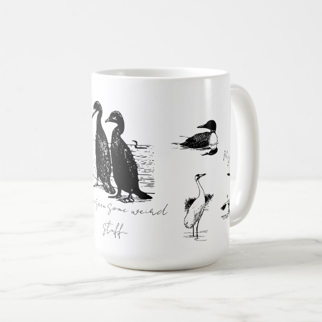 Südlich für einen lustigen Winter Kaffeetasse (VorderseiteRechts)