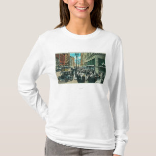 Südliche Ansicht von Broadway von der 6. Straße T-Shirt