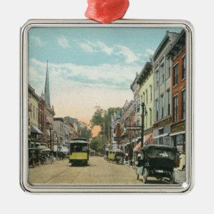 Südliche Ansicht von Wall Street Ornament Aus Metall