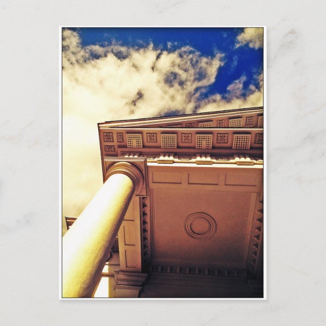 Südliche Architektur Charleston South Carolina Postkarte (Vorderseite)