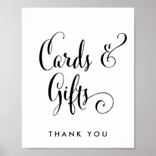 Südliche Belle Calligraphy Cards und Geschenke Zei Poster