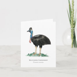 Südliche Cassowary-Faltkarte Karte