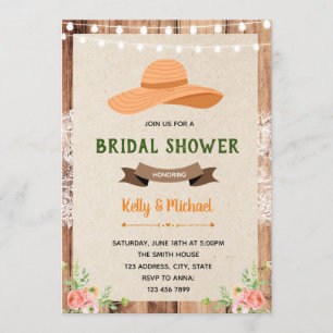 Südliche Charme-Dusche-Party Einladung