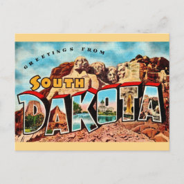 Südliche Dakota Mt Rushmore Postkarte
