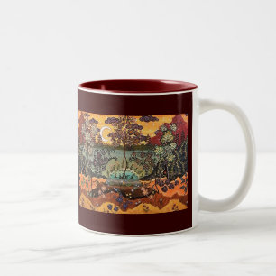 "Südliche Dreamscape" Tasse wiederholtes Bild