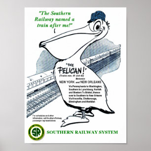 Südliche Eisenbahnverbindung Poster