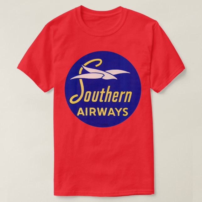 Südliche Flughäfen T-Shirt (Design vorne)