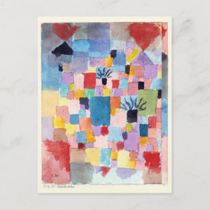 Südliche Gärten Paul Klee Postkarte
