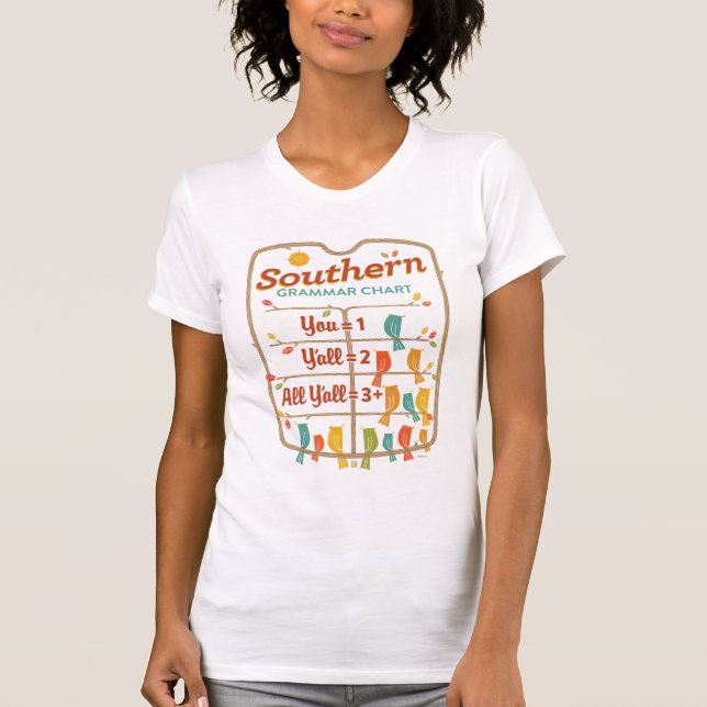 Südliche Grammatik T-Shirt (Vorderseite)