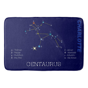 Südliche Hemisphäre Sternbild Centaurus Badematte