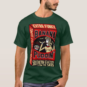 Südliche Kultur auf der Banana Puddin am Himmel T-Shirt