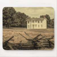 Südliche Landschaft Rustikales Kolonialhaus