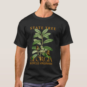 Südliche Lebenseiche, Baum des Territoriums Georgi T-Shirt