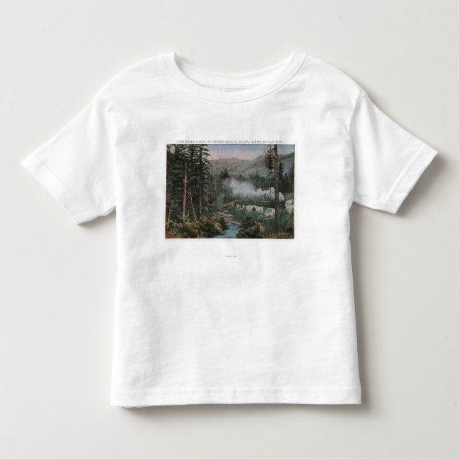 Südliche pazifische Eisenbahn Kleinkind T-shirt (Vorderseite)
