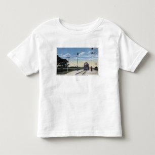 Südliche pazifische Eisenbahn zu Pajaro Kleinkind T-shirt
