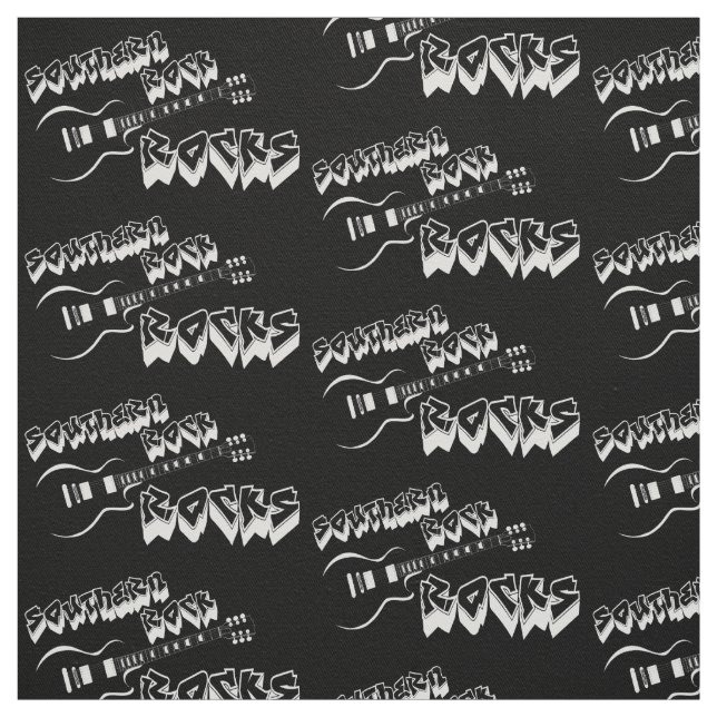 Südliche Rockmusik Stoff (Muster)