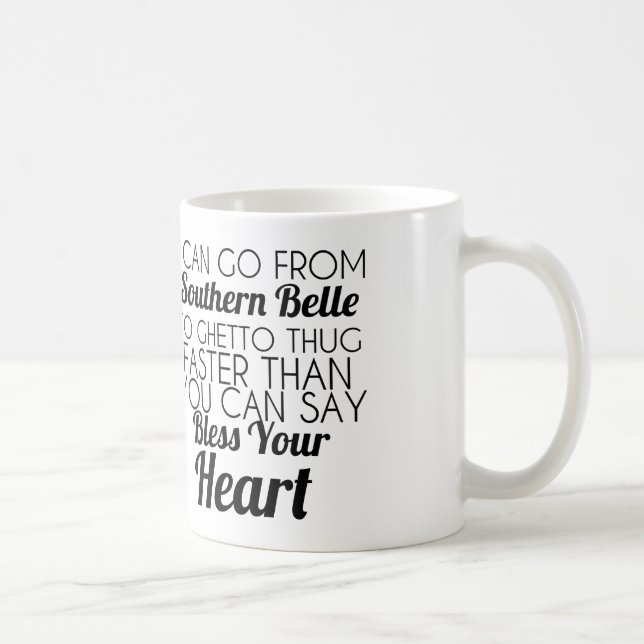 südliche Schönheit Kaffeetasse (Rechts)
