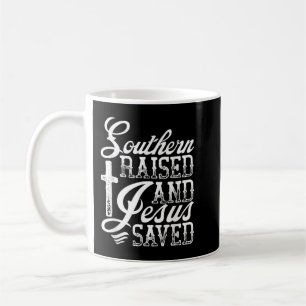 Südlicher aufgewachsener und von Jesus Gerettet Ne Kaffeetasse