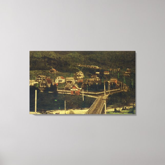 Südlicher Blick auf den Wohnteil Leinwanddruck (Vorderseite)