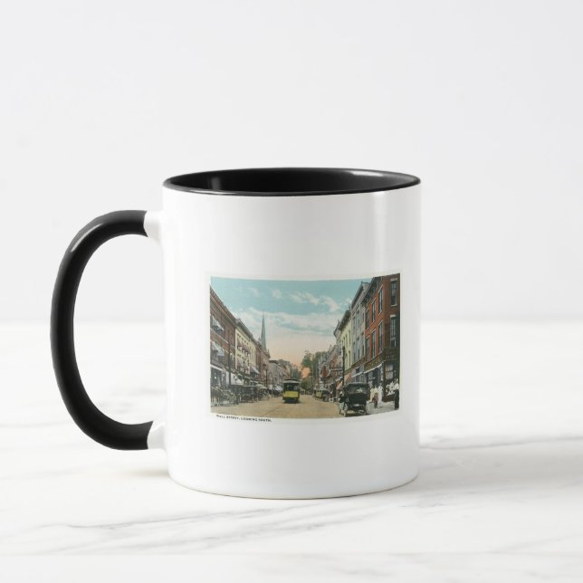 Südlicher Blick auf die Wall Street Tasse (Links)
