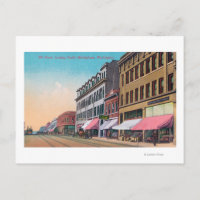 Südlicher Blick von Elk Street Bellingham, WA