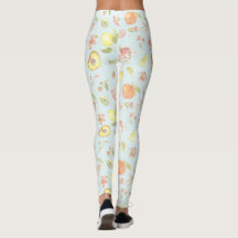 Südlicher Charme-Blumenmuster-Leggings