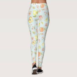 Südlicher Charme-Blumenmuster-Leggings Leggings