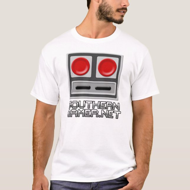 Südlicher Gamer-T - Shirt (Vorderseite)