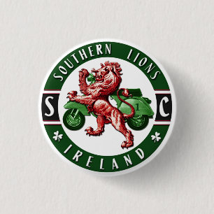 Südlicher Löwe-Roller-Verein Button
