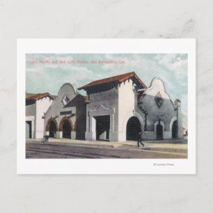 Südlicher Pazifik und Salzsee Postkarte