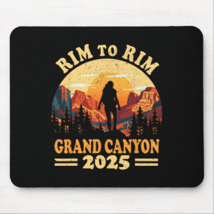 Südlicher Rand zum nördlichen Rand Grand Canyon 20 Mousepad