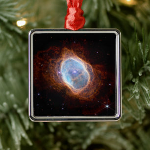 Südlicher Ringnebel Weltraum James Webb Teleskop Ornament Aus Metall