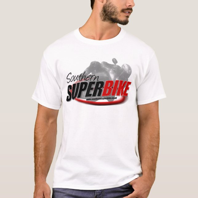Südlicher Shirt-Frontendruck des Superbike "T" T-Shirt (Vorderseite)