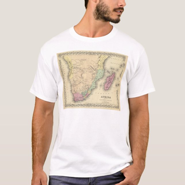 Südliches Blatt Afrikas T-Shirt (Vorderseite)