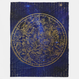 SÜDLICHES HEMISPHERE FLEECEDECKE