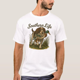 Südliches Leben Entenjagd Angeln T-Shirt