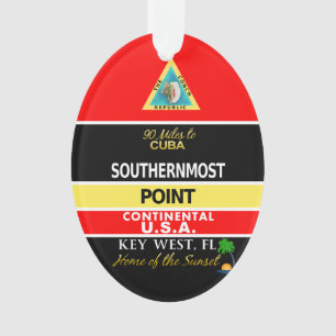 Südlichste Punkt-Boje Key West Ornament
