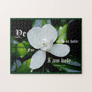 SüdMagnolien mit Leviticus 11:44 Puzzle