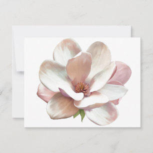 Südmagnolische Flachbildschirm Mitteilungskarte