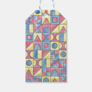 Sudoku 1-Modern Minimalistische Bauhaus Geometrisc Geschenkanhänger
