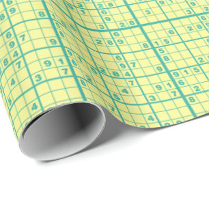 Sudoku Geschenkpapier