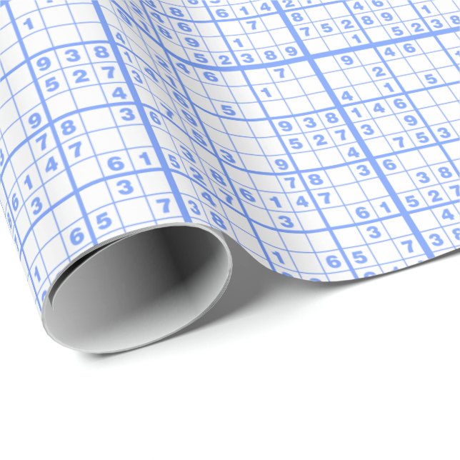 Sudoku Geschenkpapier (Rolleneckpunkt)