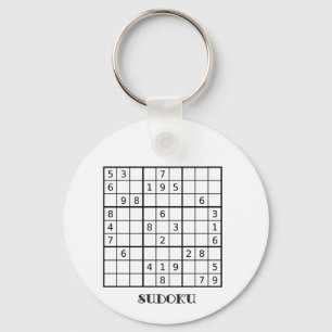 SUDOKU KEYRING SCHLÜSSELANHÄNGER