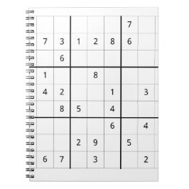 Sudoku Notizbuch Notizblock