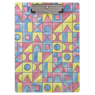 Sudoku One - Moderne Minimalistische Geometrische Klemmbrett