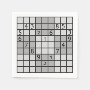 SUDOKU Papierservietten