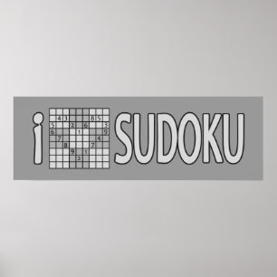 SUDOKU-Plakat Poster