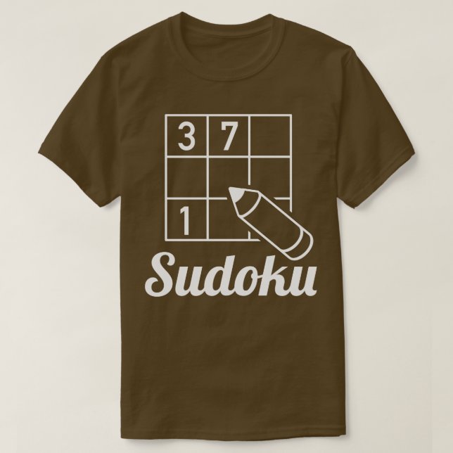 Sudoku-Puzzle 4 T-Shirt (Design vorne)