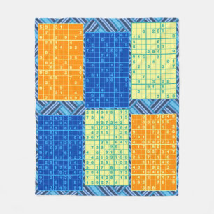 Sudoku Puzzles Fleecedecke