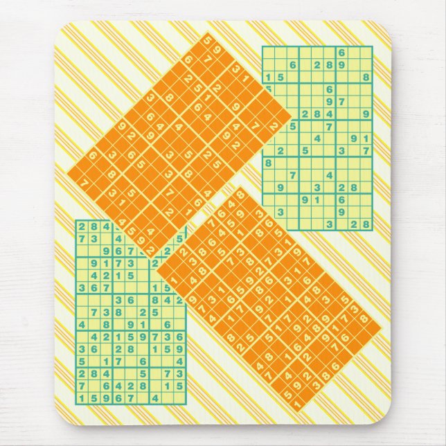 Sudoku Puzzles Mousepad (Vorne)